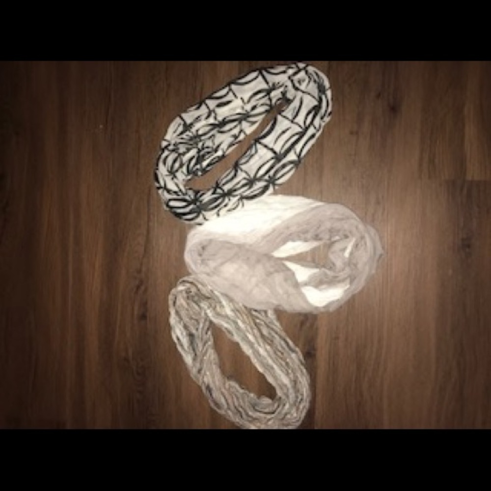 Infinity scarves - $6 each or all three for $15